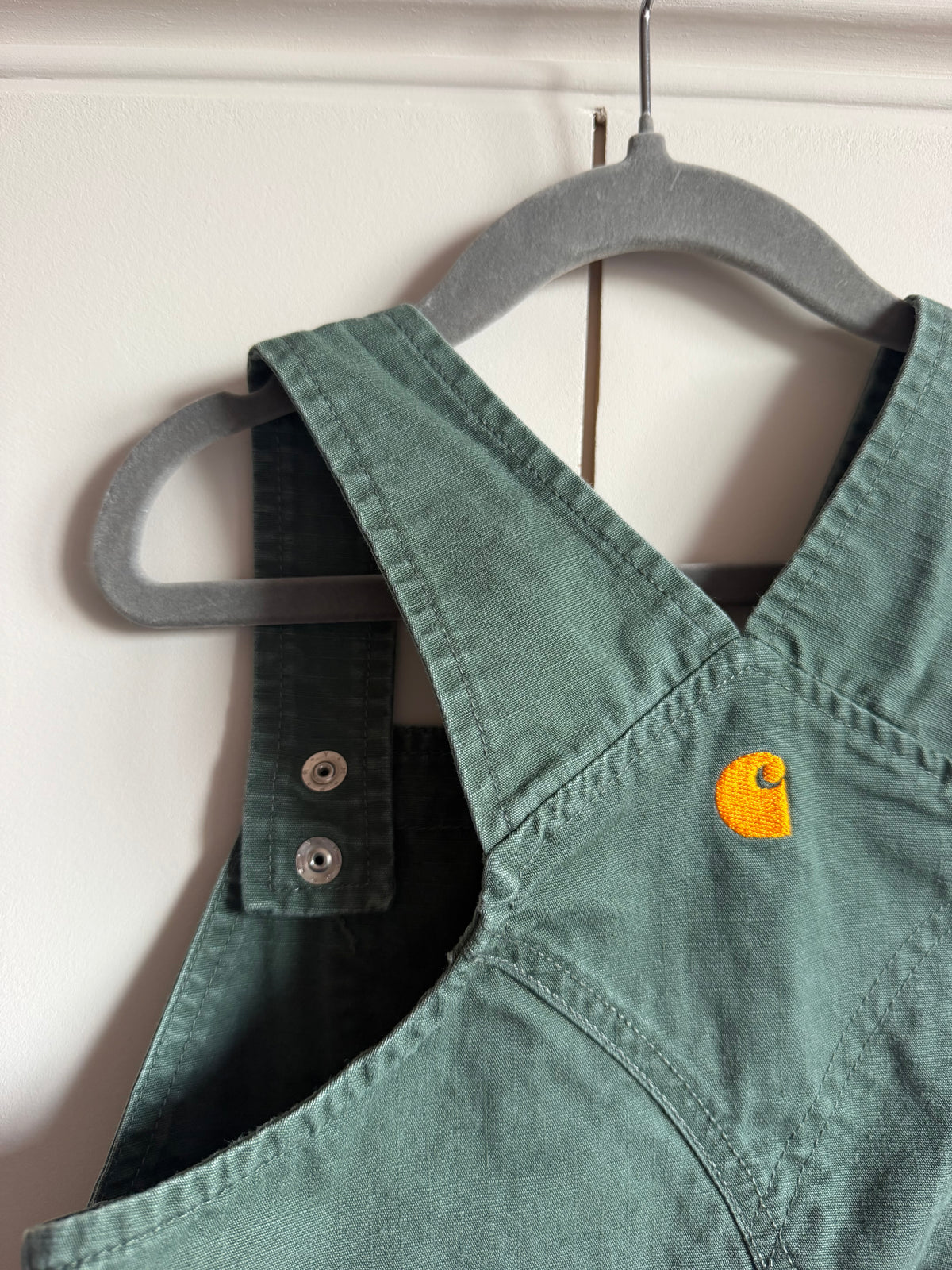 Carhartt Green Shortall Dungarees - Age 3