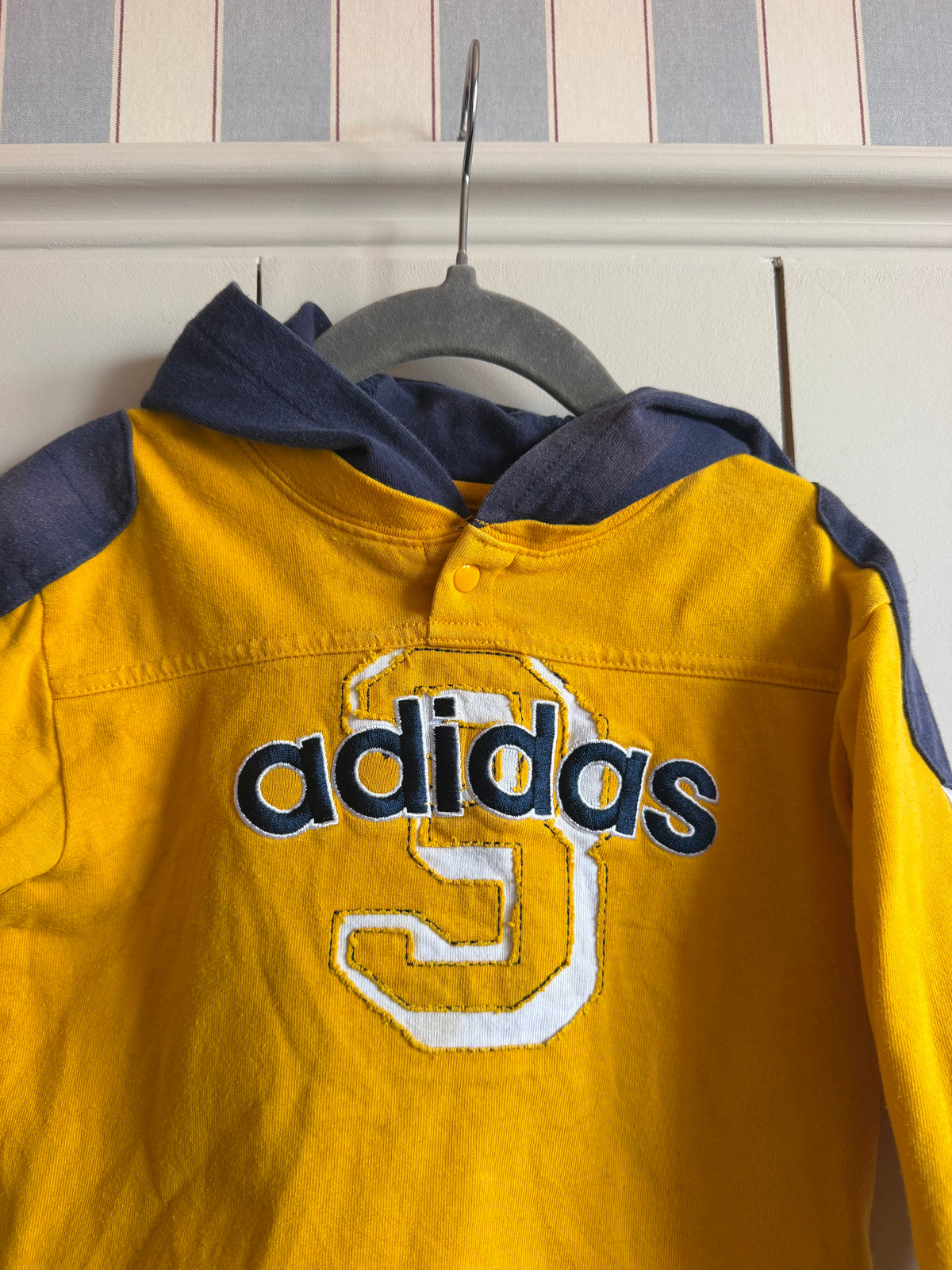 Adidas Embroidered Spellout Hoodie - Age 2