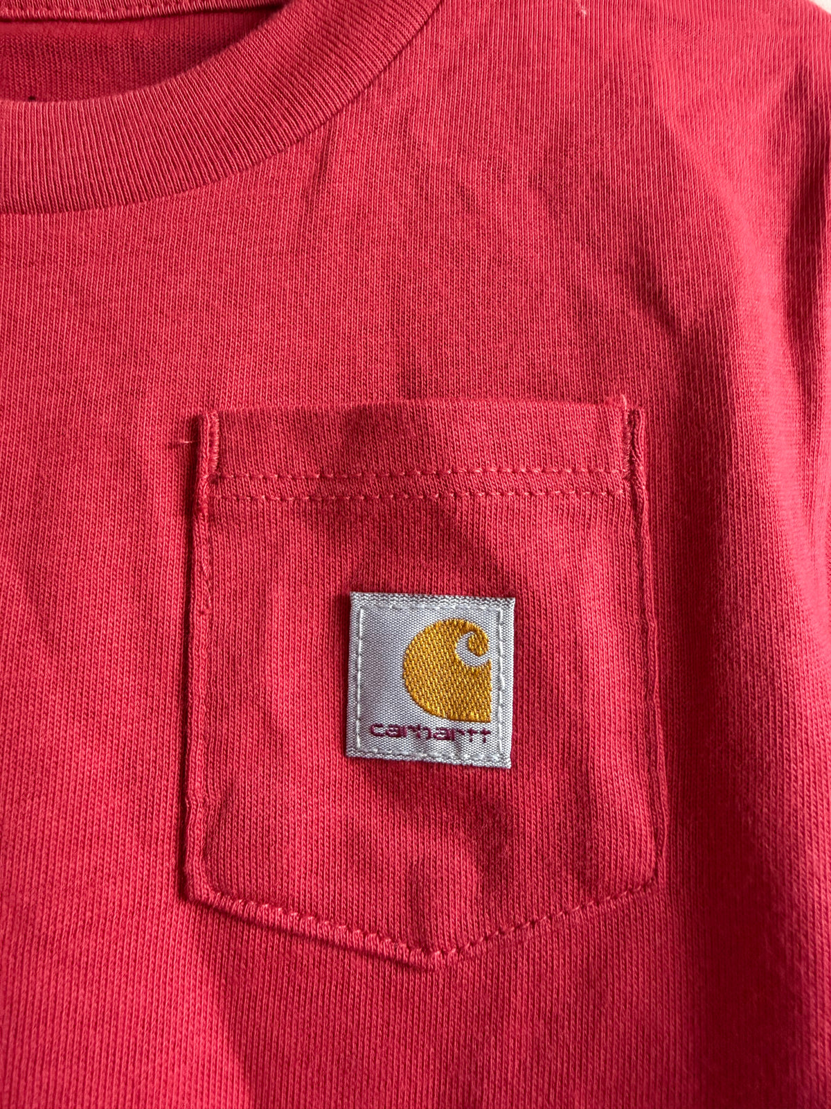 Carhartt Red Pocket T Shirt (NEW WITH TAGS) - Age 2