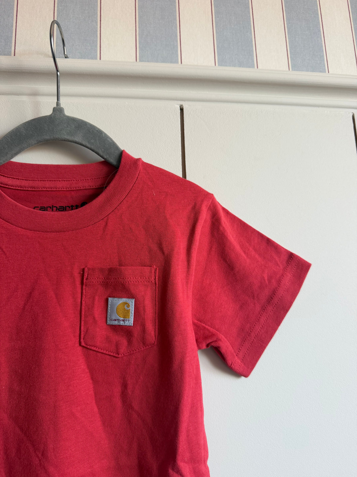 Carhartt Red Pocket T Shirt (NEW WITH TAGS) - Age 2