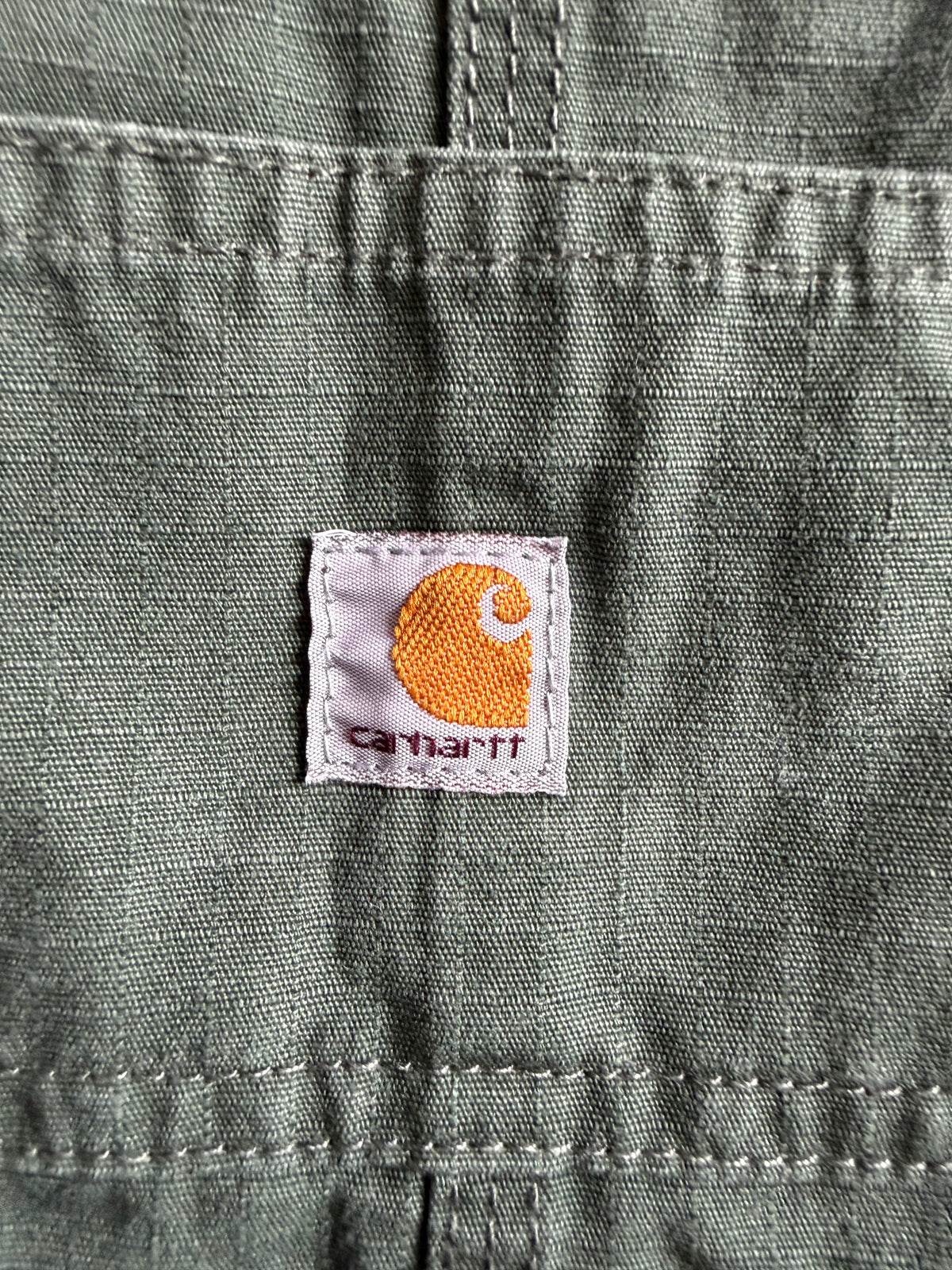 Carhartt Green Shortall Dungarees - Age 3