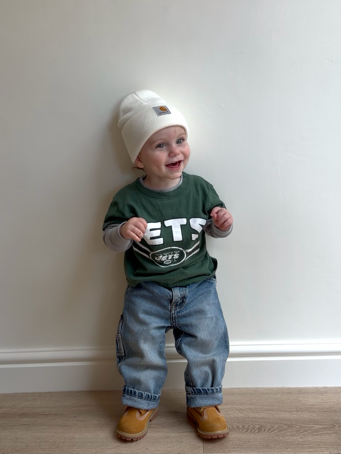 American Football NY Jets Double Layer Tee - Age 2
