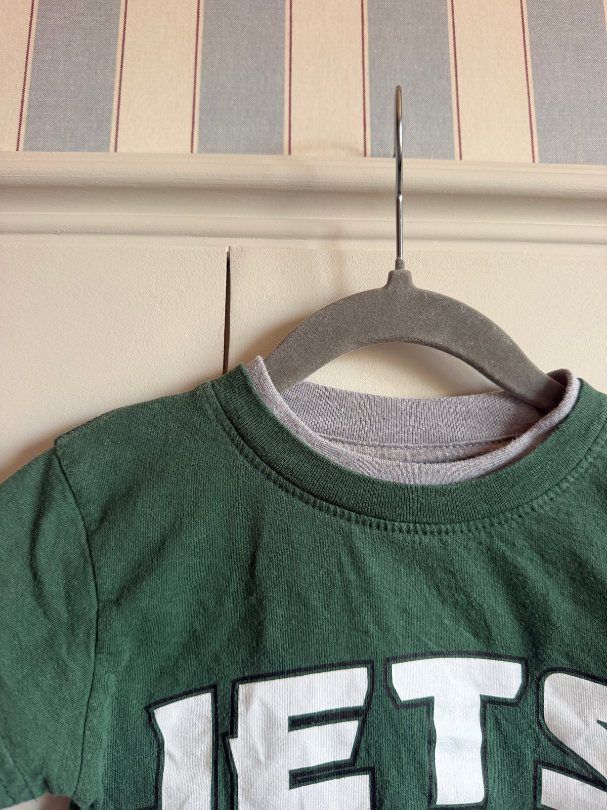 American Football NY Jets Double Layer Tee - Age 2