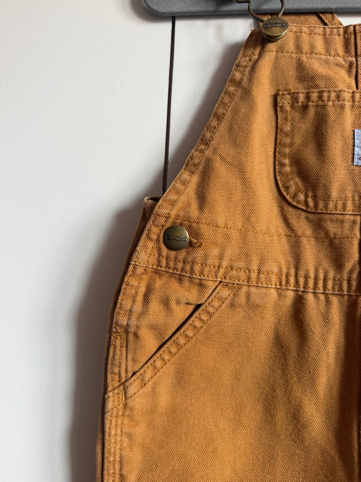 Carhartt Brown Dungarees - Age 2