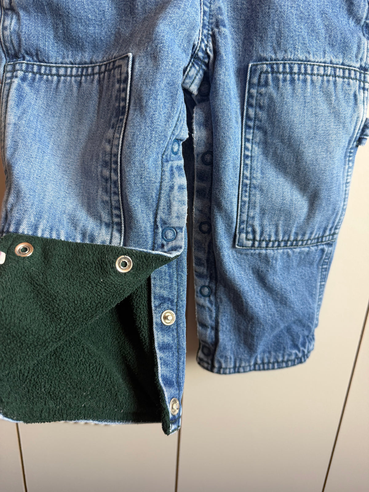 The Children’s Place Fleece Lined Dungarees - 18 months