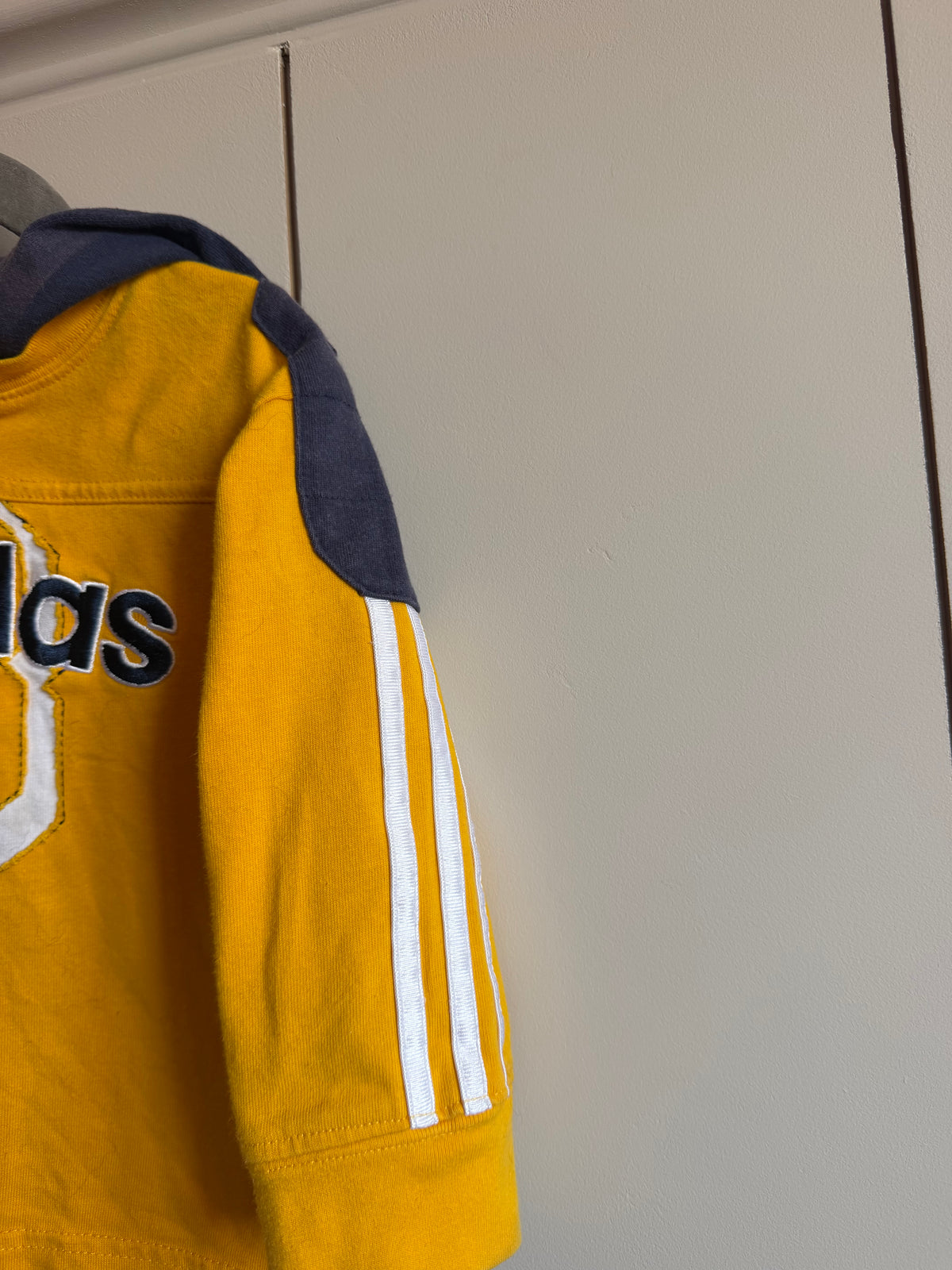 Adidas Embroidered Spellout Hoodie - Age 2