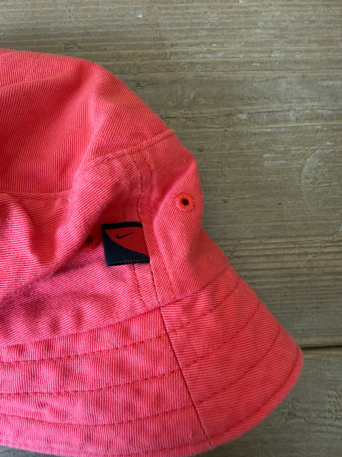 Nike Red Embroidered Bucket Hat - 18 months