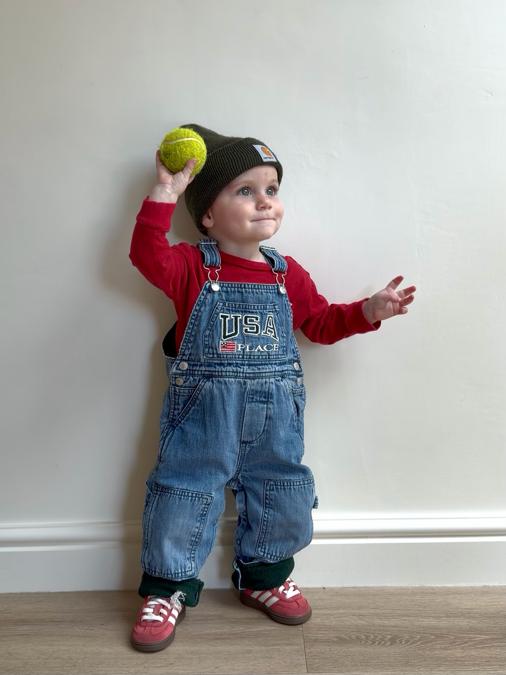 The Children’s Place Fleece Lined Dungarees - 18 months