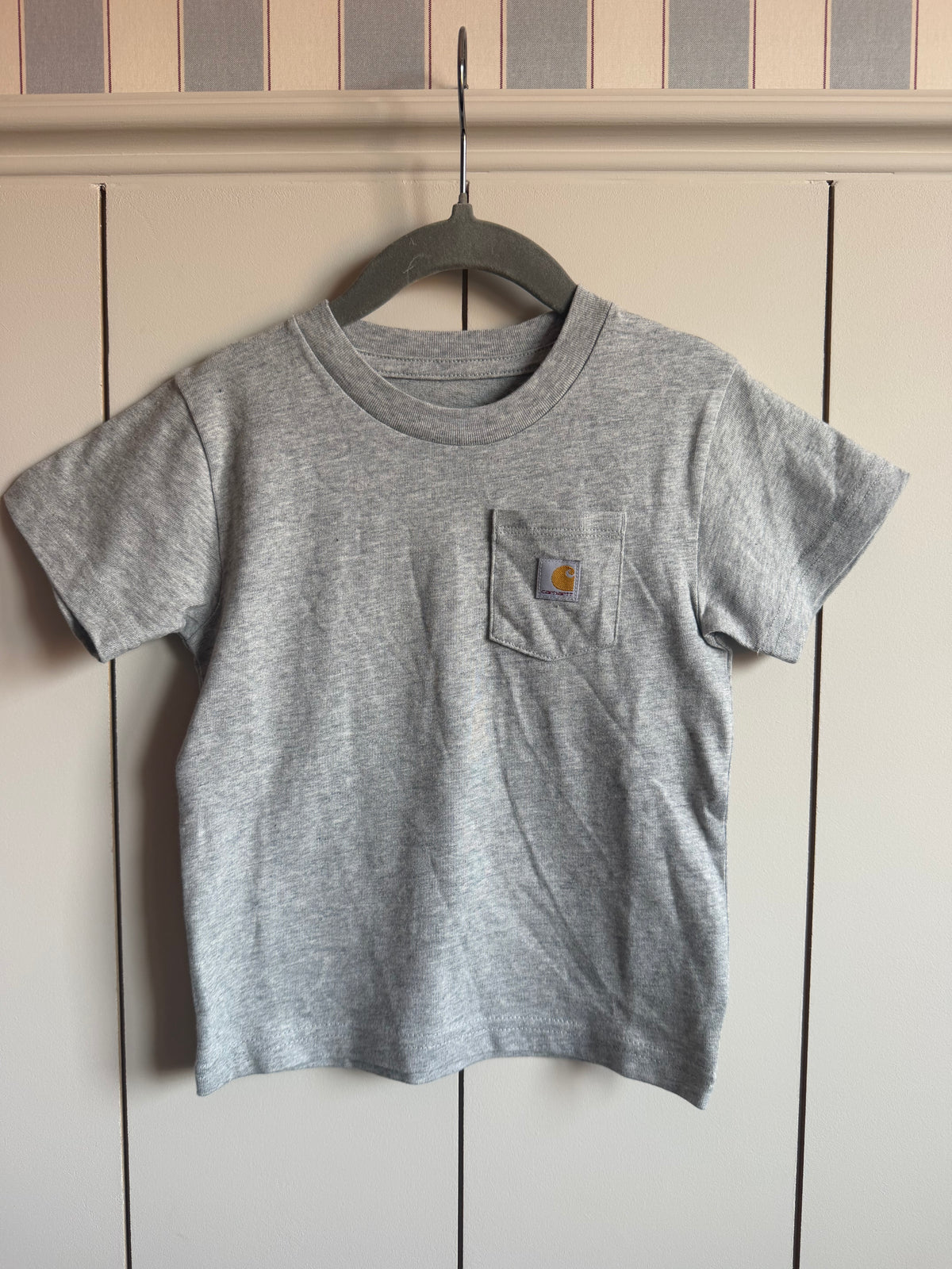 Carhartt Grey Pocket T Shirt (NEW WITH TAGS) - Age 2
