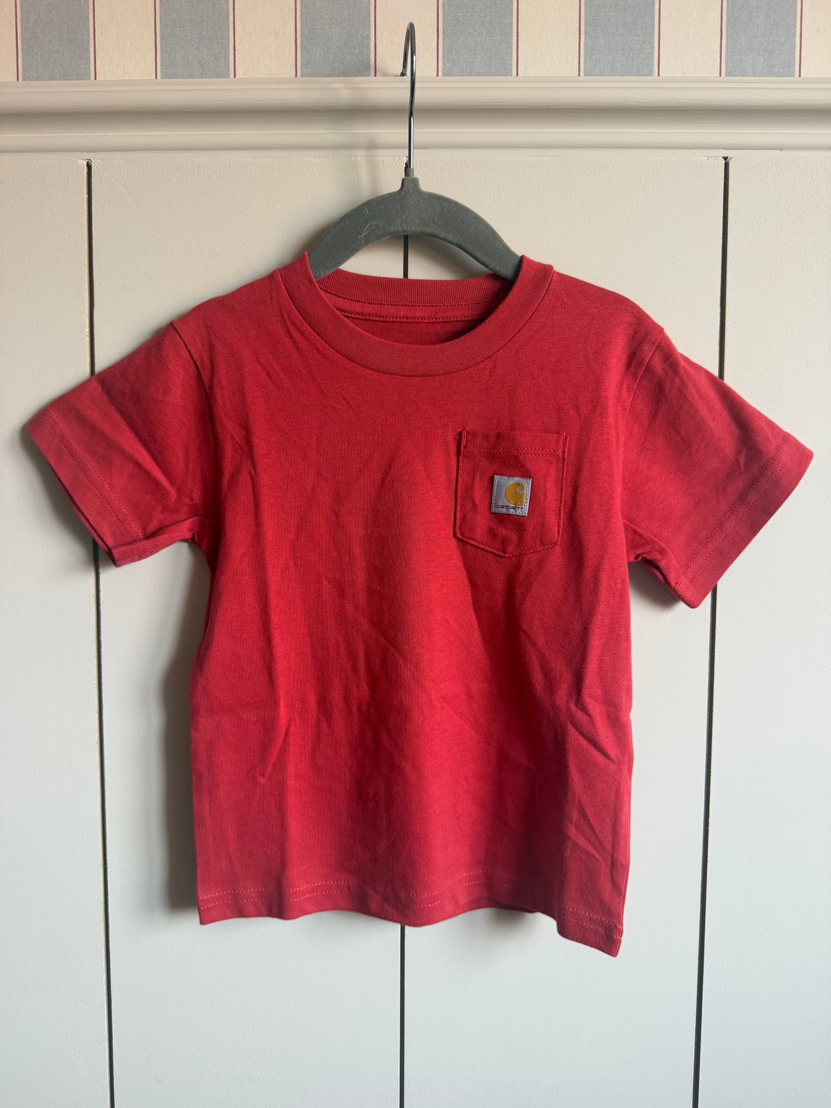 Carhartt Red Pocket T Shirt (NEW WITH TAGS) - Age 2