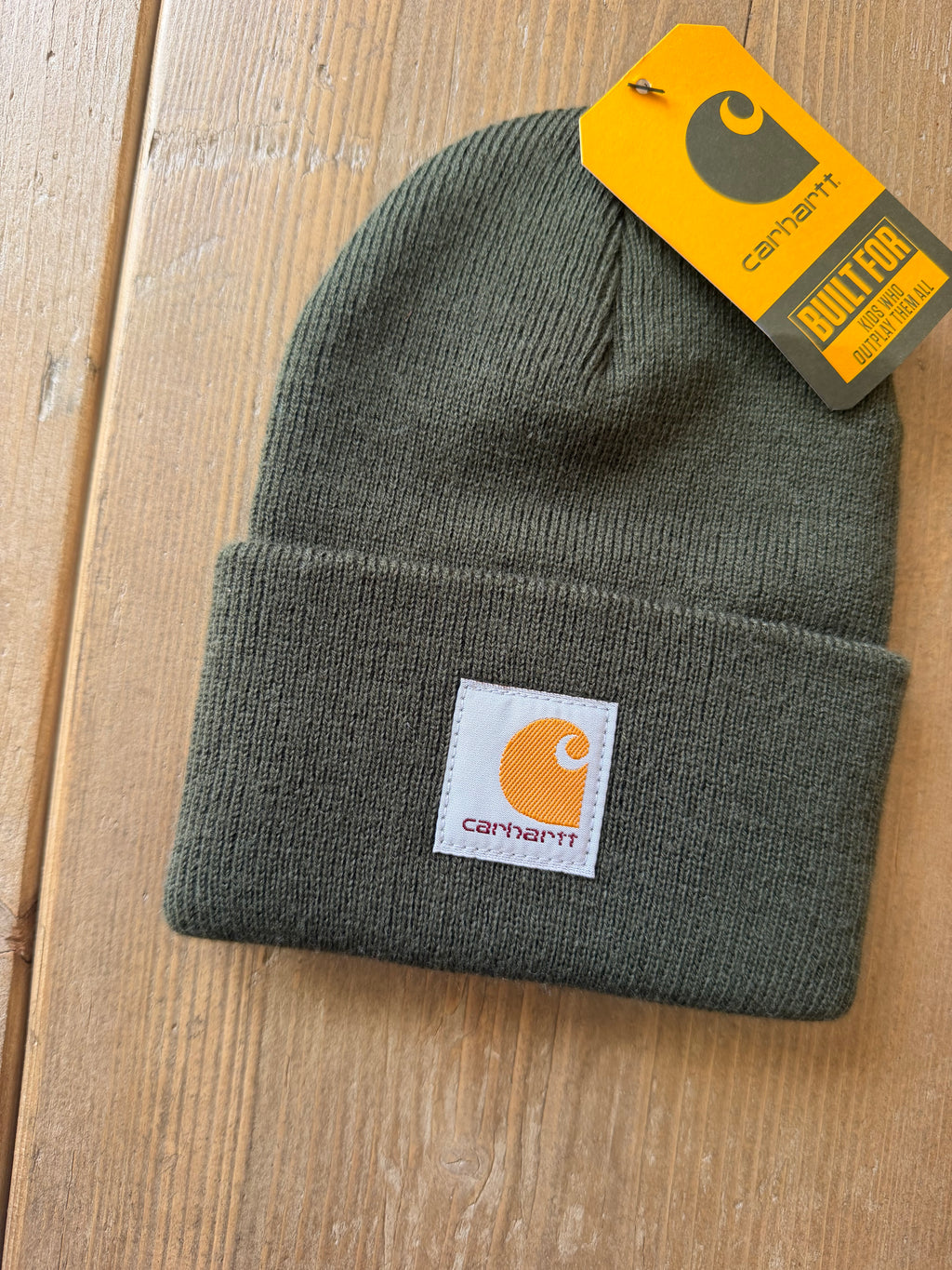 Carhartt Knit Beanie Forest Green (NEW WITH TAGS) - Baby