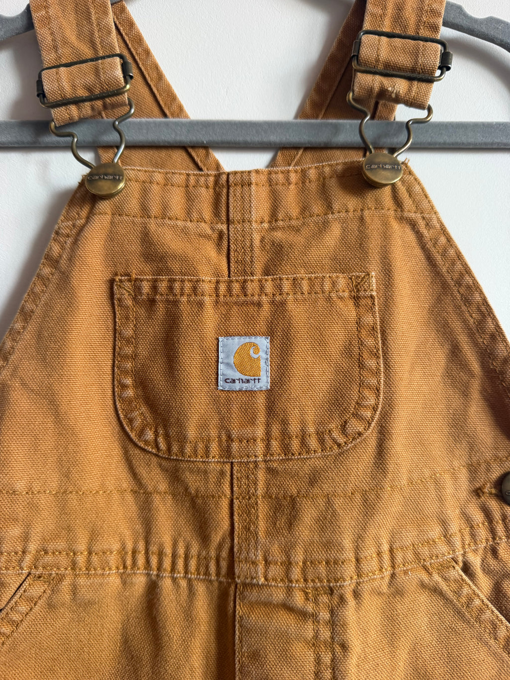 Carhartt Brown Dungarees - Age 2