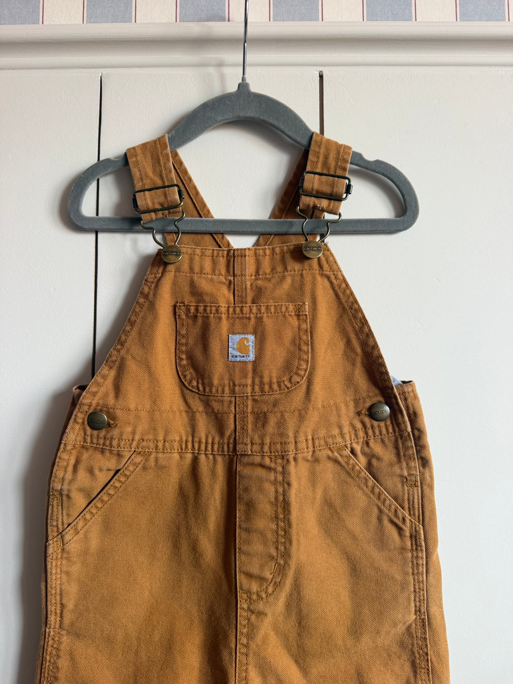 Carhartt Brown Dungarees - Age 2