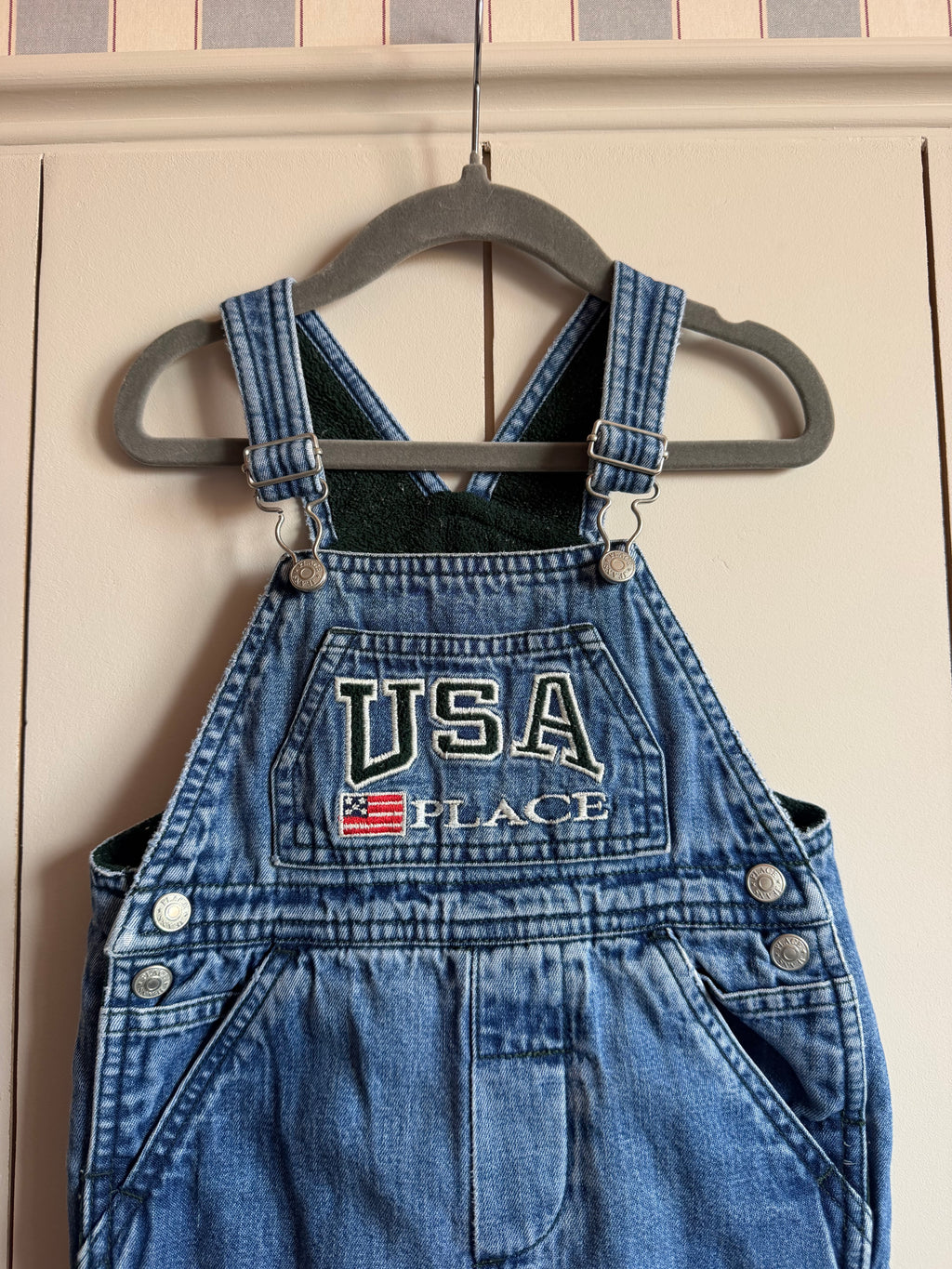 The Children’s Place Fleece Lined Dungarees - 18 months