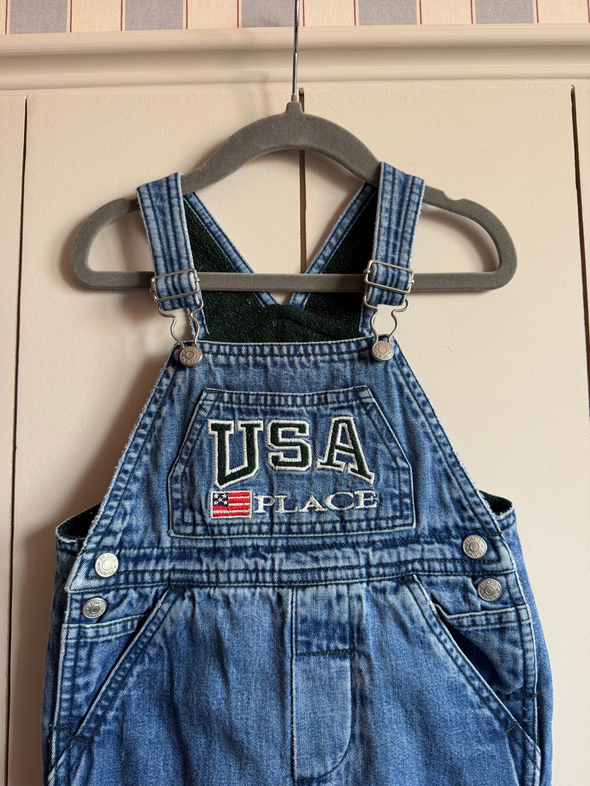 The Children’s Place Fleece Lined Dungarees - 18 months