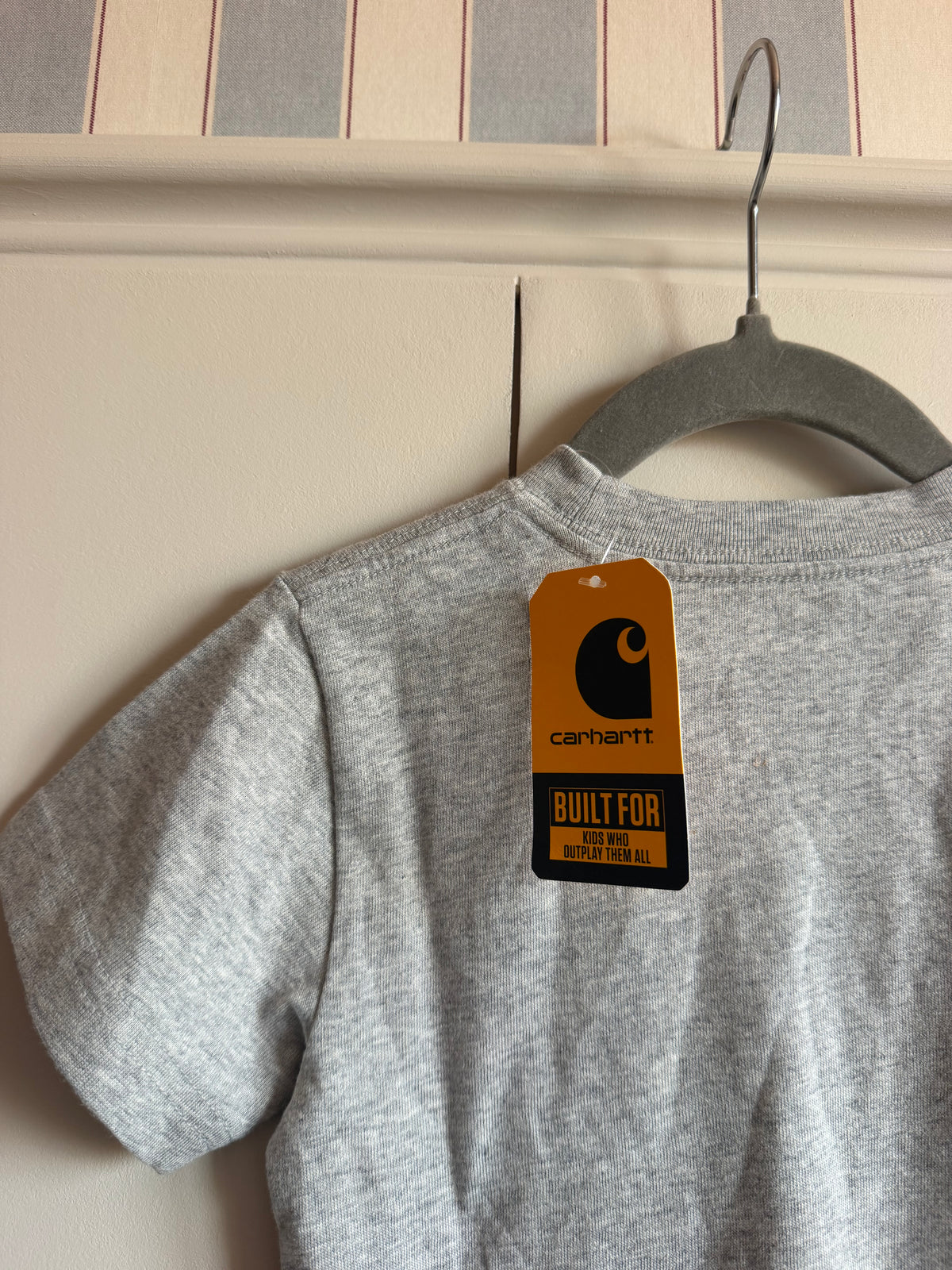 Carhartt Grey Pocket T Shirt (NEW WITH TAGS) - Age 2
