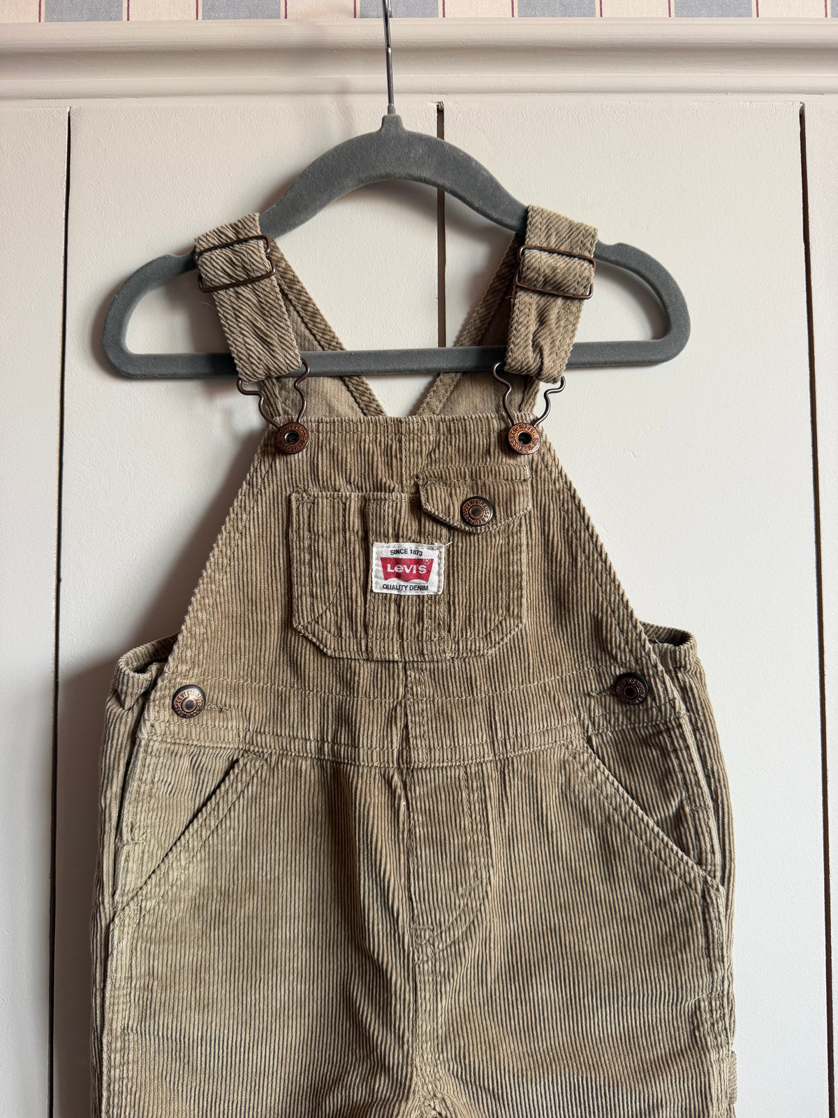 Levi’s Brown Corduroy Dungarees - 18 months