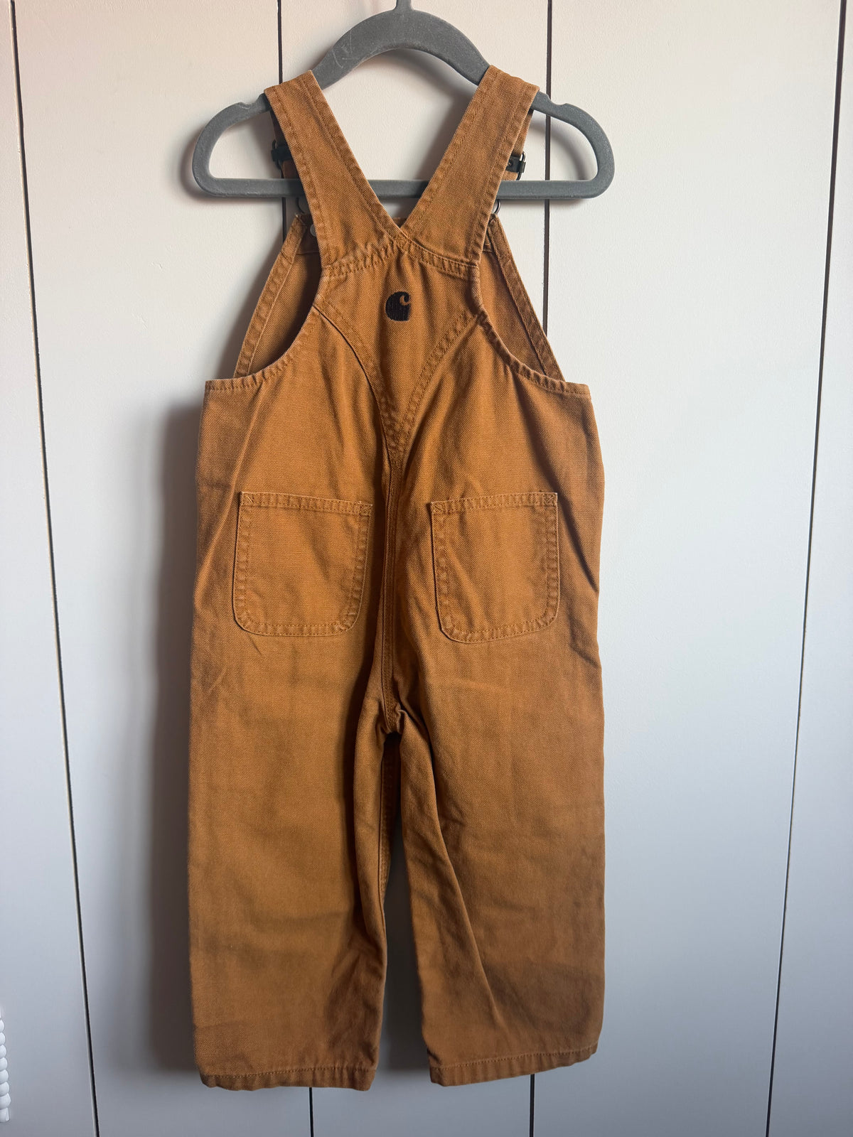 Carhartt Brown Dungarees - Age 2