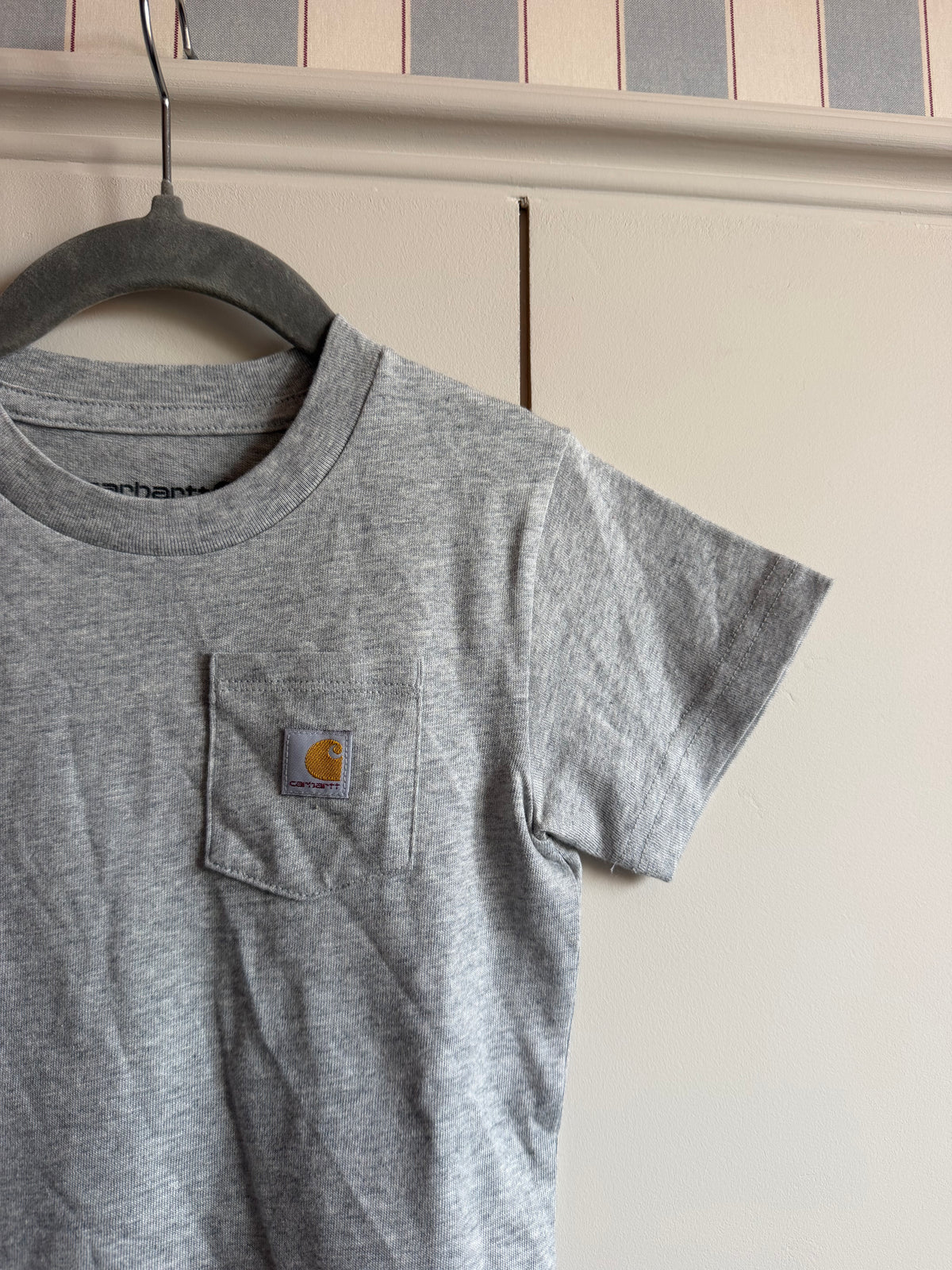 Carhartt Grey Pocket T Shirt (NEW WITH TAGS) - Age 2