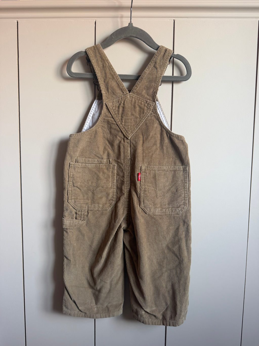 Levi’s Brown Corduroy Dungarees - 18 months