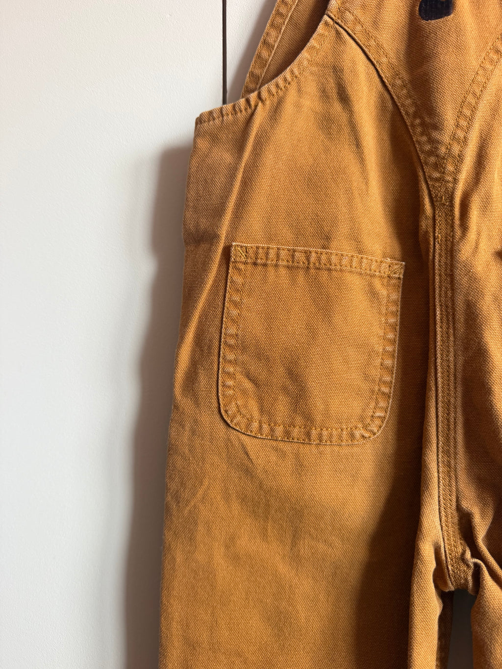 Carhartt Brown Dungarees - Age 2