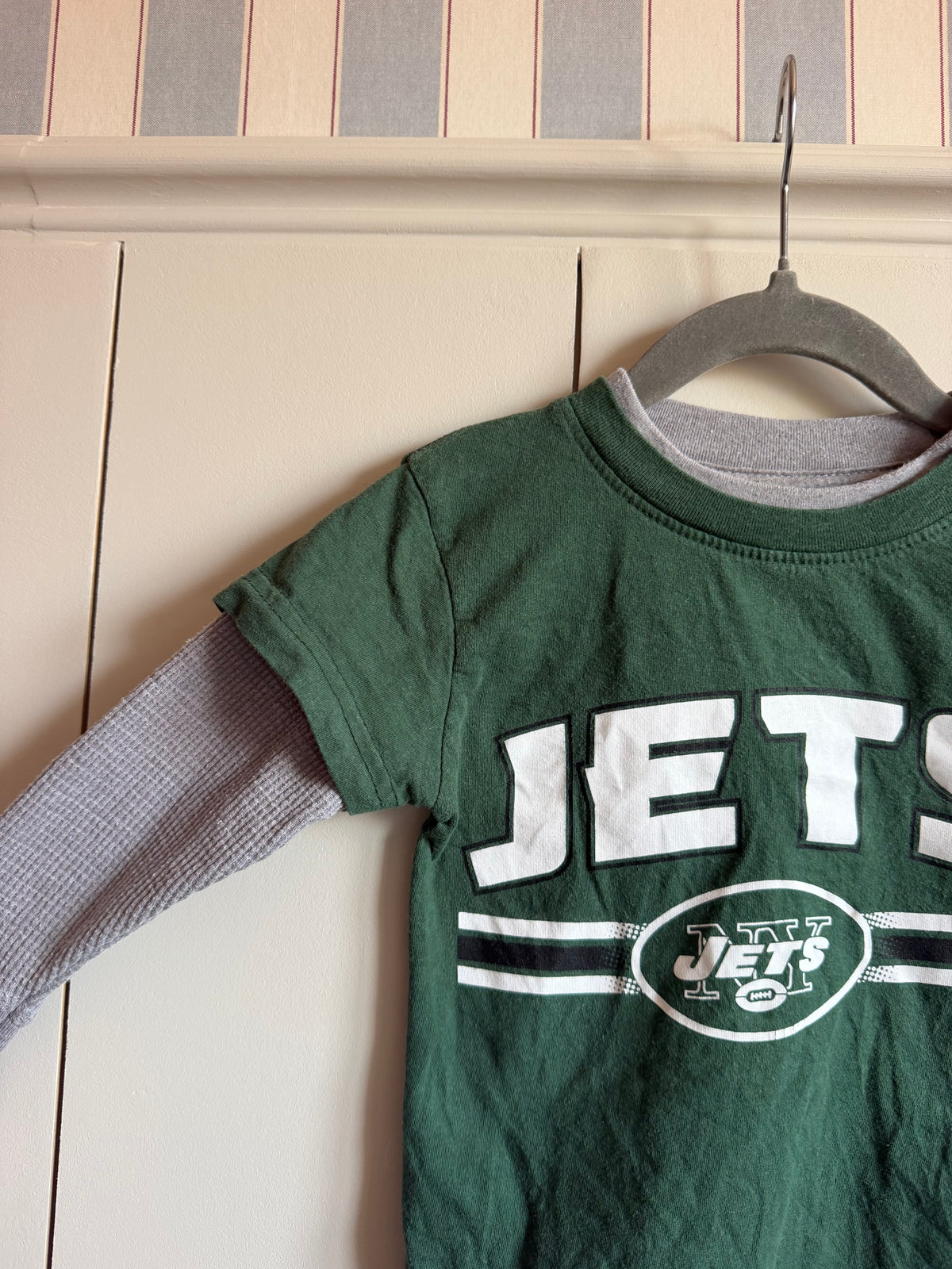 American Football NY Jets Double Layer Tee - Age 2