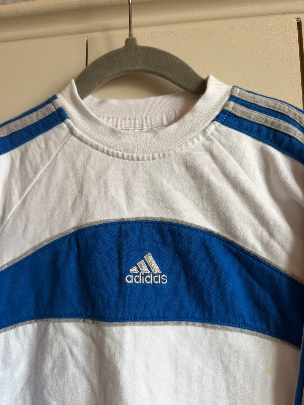 Adidas Embroidered Colour Block Sweatshirt - Age 2