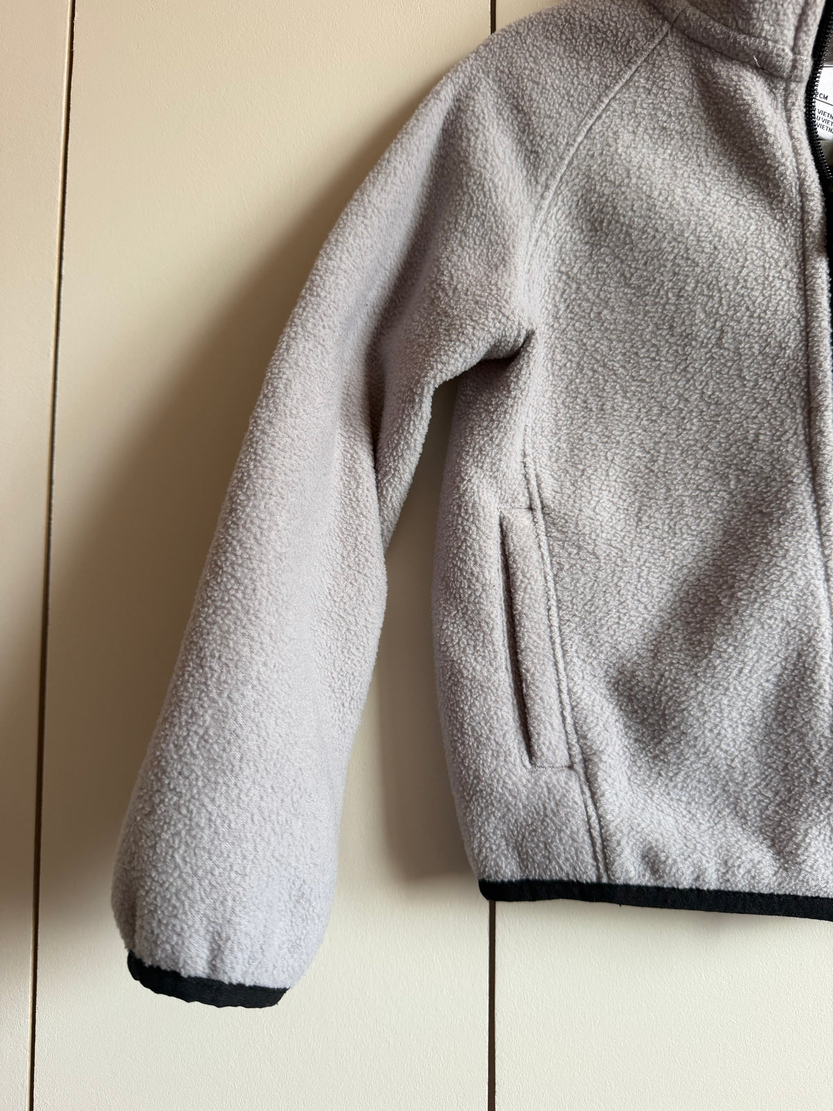 Nike Grey Embroidered Fleece Jacket - Age 2