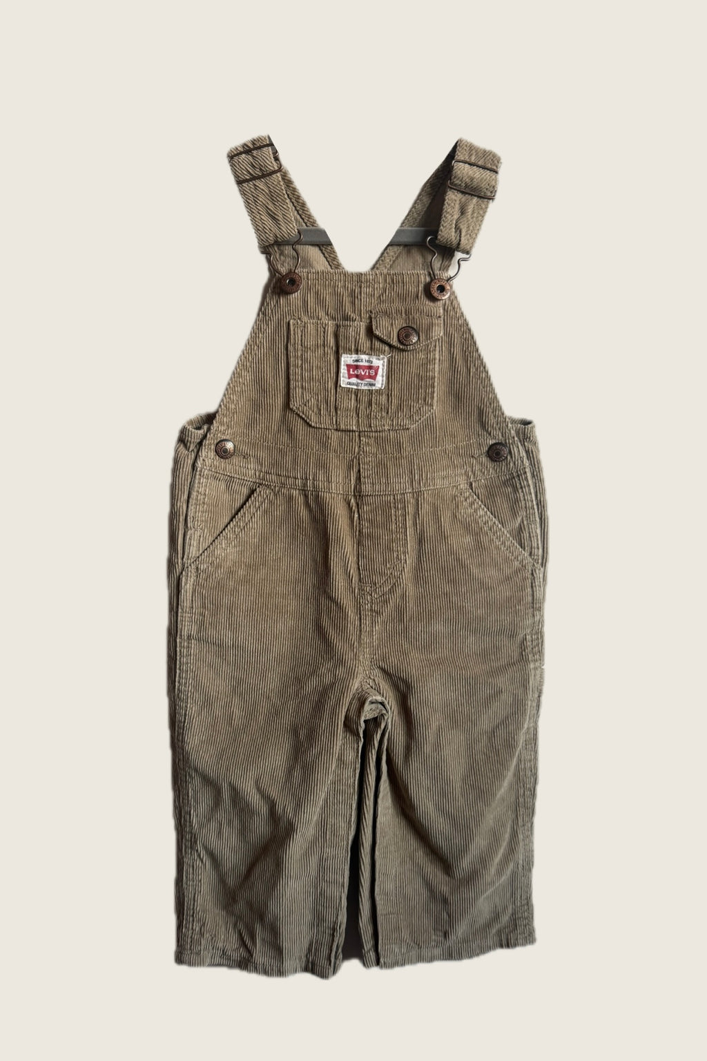 Levi’s Brown Corduroy Dungarees - 18 months