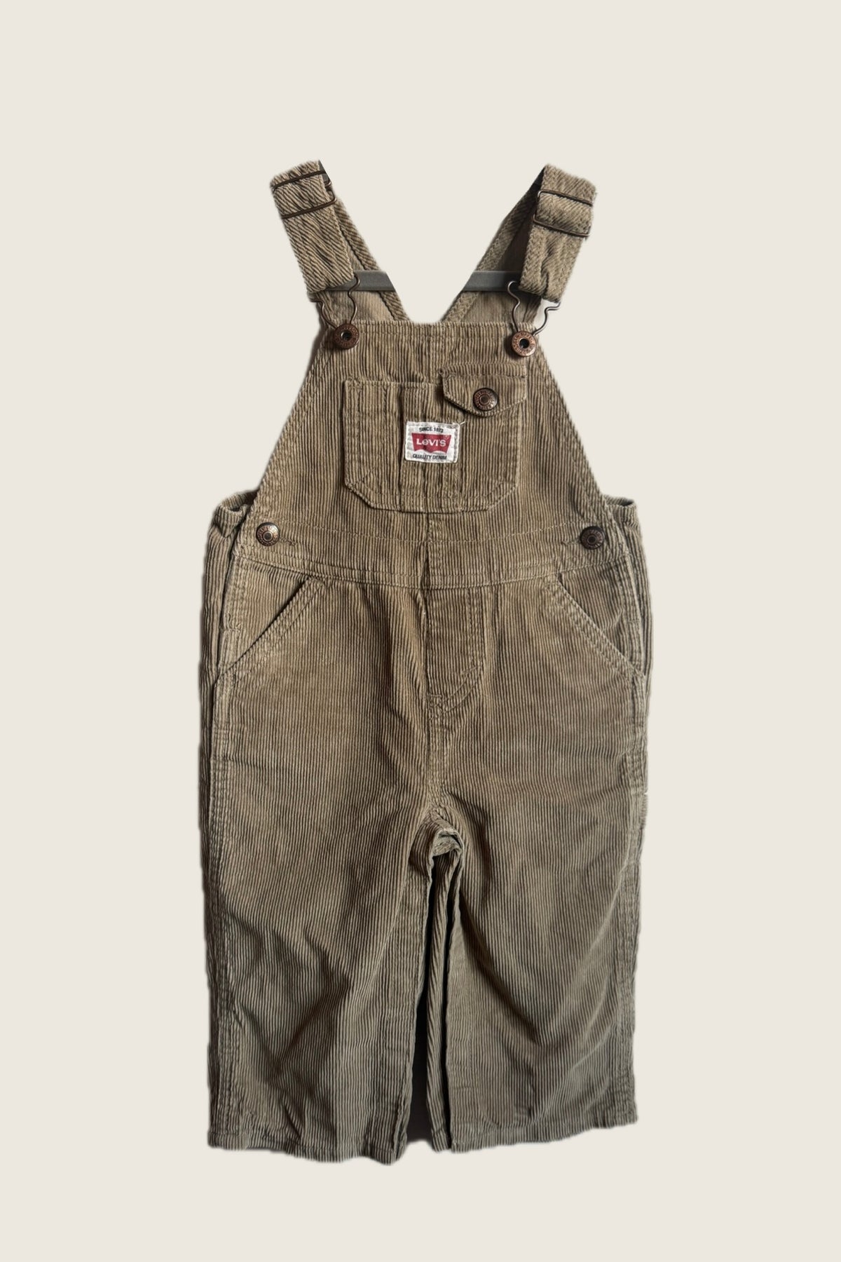 Levi’s Brown Corduroy Dungarees - 18 months