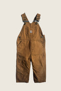 Carhartt Brown Dungarees - Age 2
