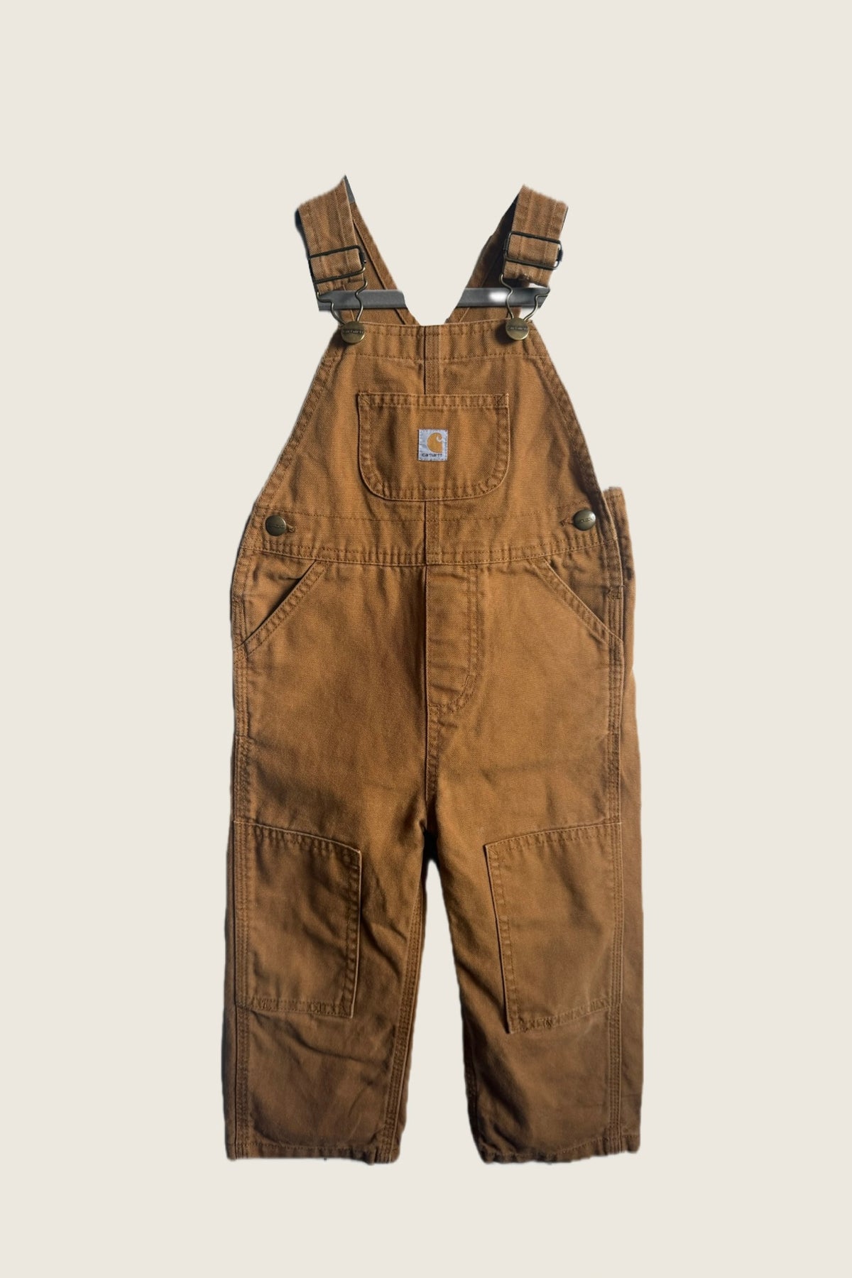 Carhartt Brown Dungarees - Age 2