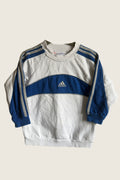 Adidas Embroidered Colour Block Sweatshirt - Age 2