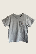 Carhartt Grey Pocket T Shirt (NEW WITH TAGS) - Age 2