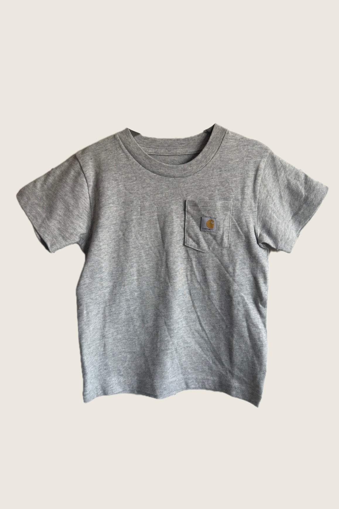 Carhartt Grey Pocket T Shirt (NEW WITH TAGS) - Age 2
