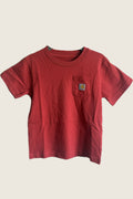 Carhartt Red Pocket T Shirt (NEW WITH TAGS) - Age 2