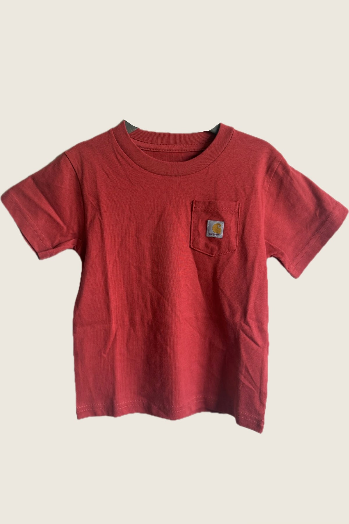 Carhartt Red Pocket T Shirt (NEW WITH TAGS) - Age 2