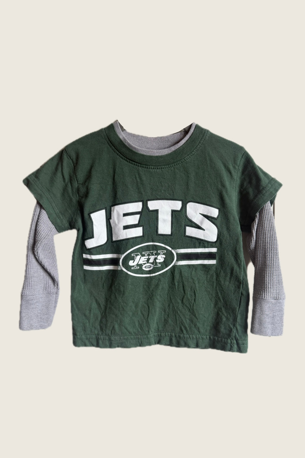 American Football NY Jets Double Layer Tee - Age 2