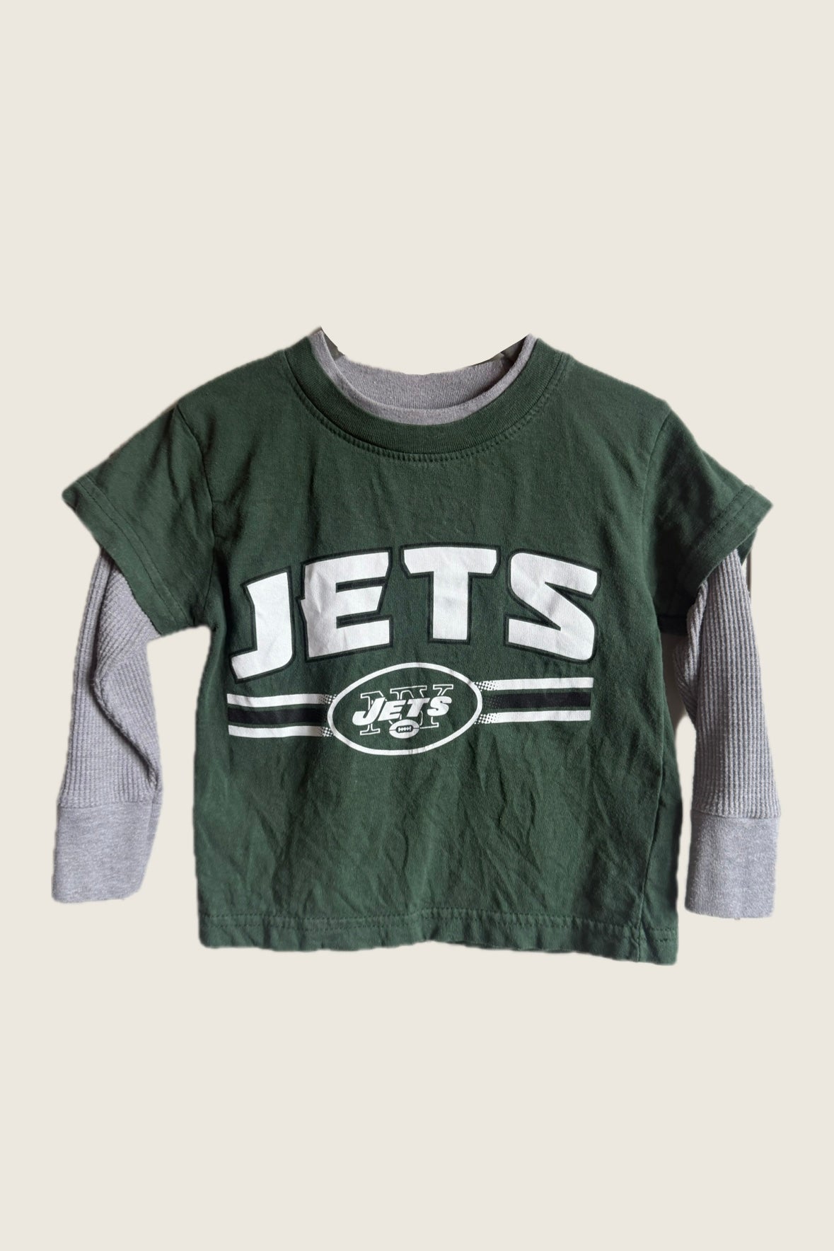 American Football NY Jets Double Layer Tee - Age 2