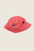 Nike Red Embroidered Bucket Hat - 18 months