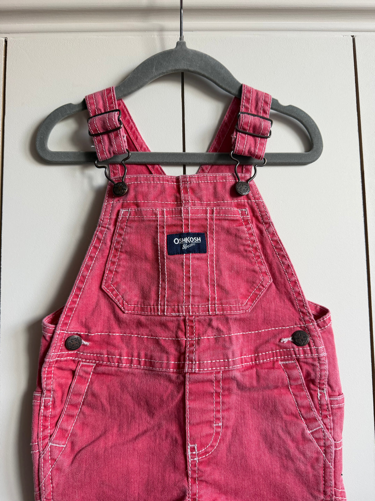 Oshkosh B’Gosh Red Shortall Dungarees - Age 2