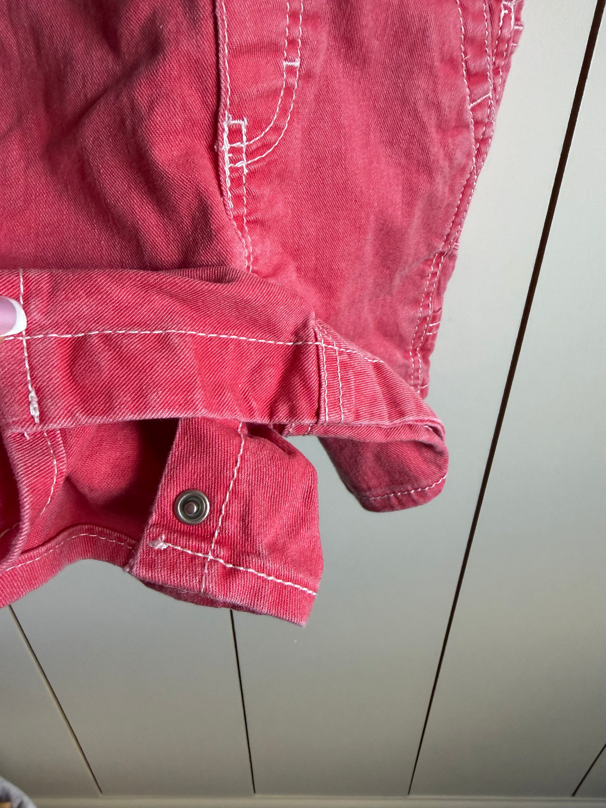 Oshkosh B’Gosh Red Shortall Dungarees - Age 2