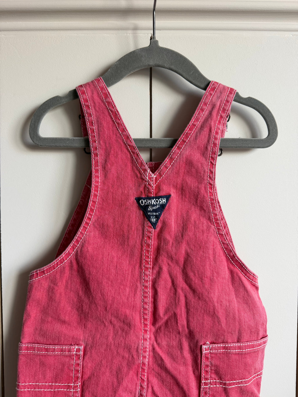 Oshkosh B’Gosh Red Shortall Dungarees - Age 2