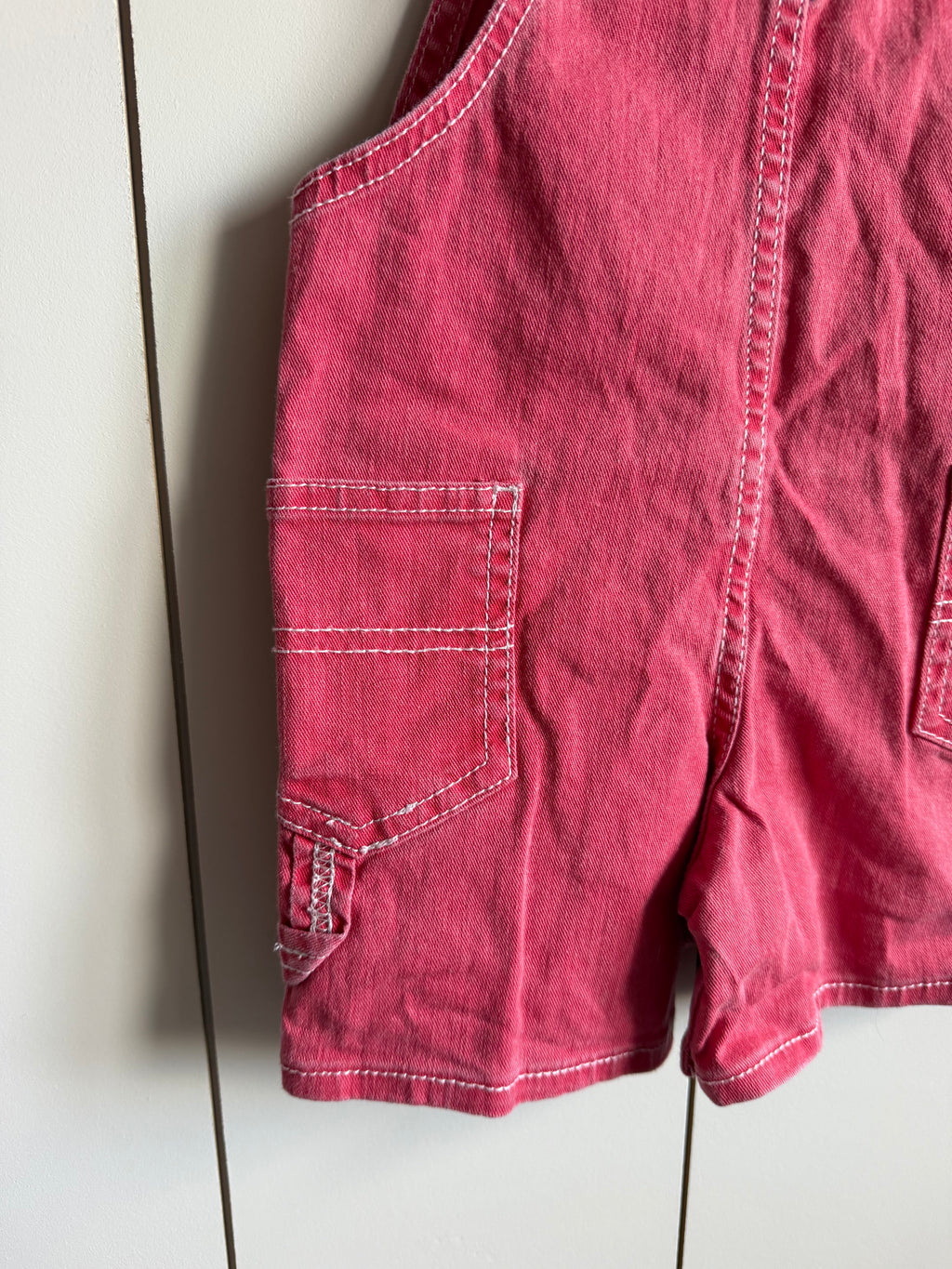 Oshkosh B’Gosh Red Shortall Dungarees - Age 2