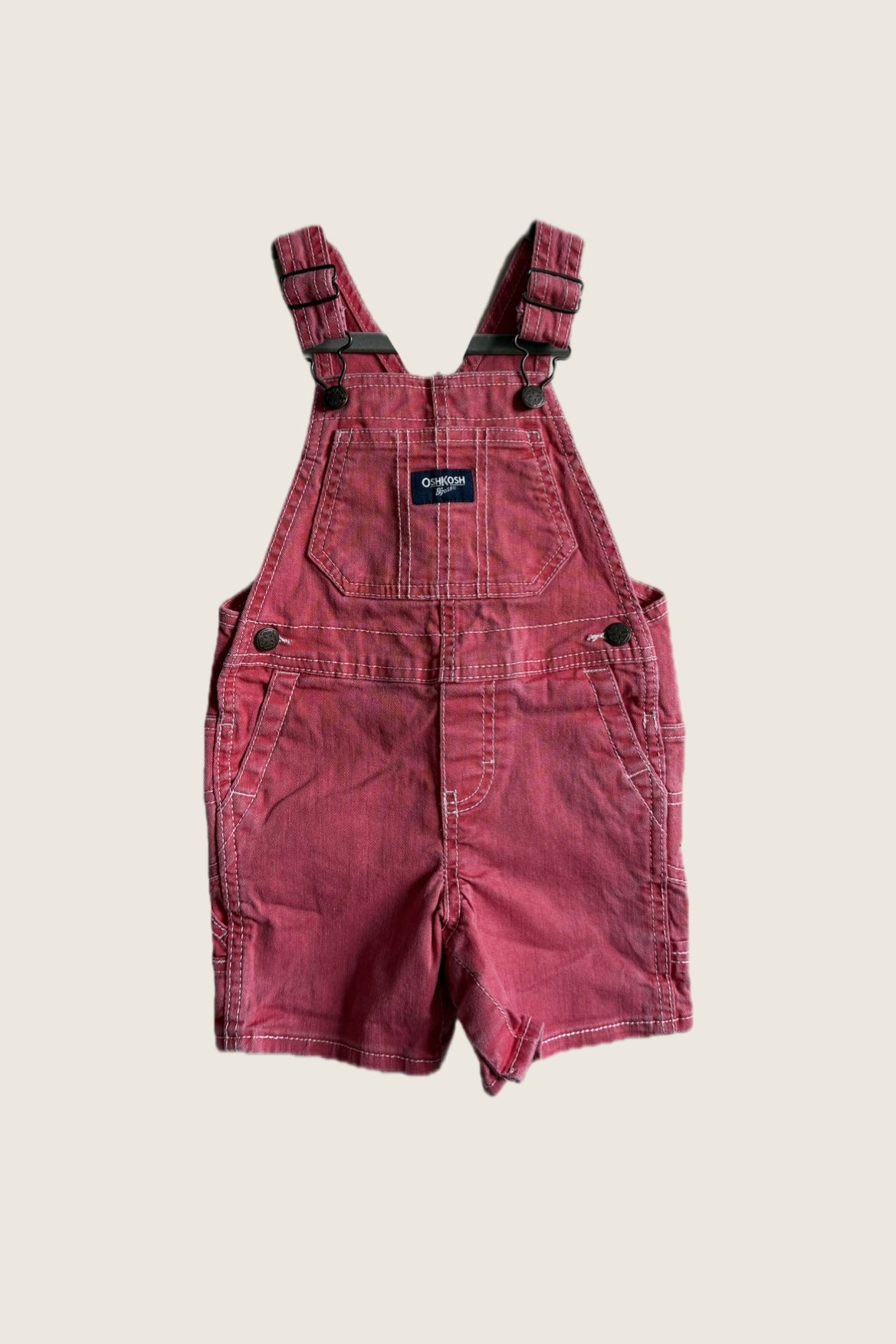Oshkosh B’Gosh Red Shortall Dungarees - Age 2
